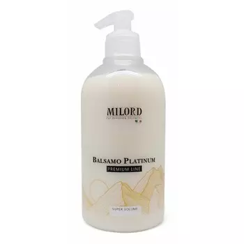 Milord Balsamo Platinum Premium Line Super Volume бальзам для собак и кошек, для придания объема - 500 мл уход за шерстью для всех возрастов для всех пород Италия 1 уп. х 1 шт. х 0.5 кг