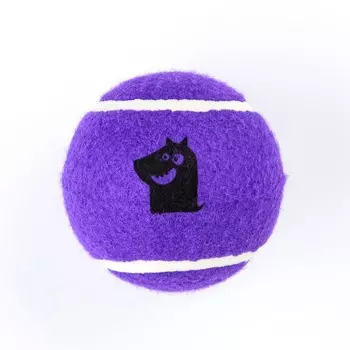 Mr.Kranch игрушка для собак, Теннисный мяч, большой, фиолетовый - 10 см для всех возрастов для всех пород Китай 1 уп. х 1 шт. х 0.26 кг