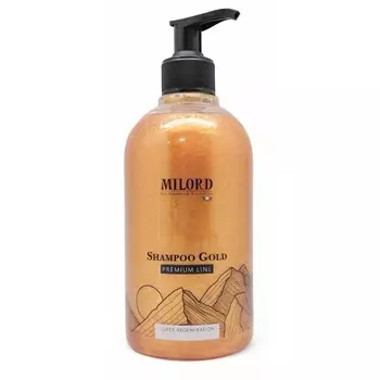 Milord Shampoo Gold Premium Line Super Regeneration шампунь для собак и кошек, восстанавливающий - 500 мл уход за шерстью для всех возрастов для всех пород Италия 1 уп. х 1 шт. х 0.5 кг
