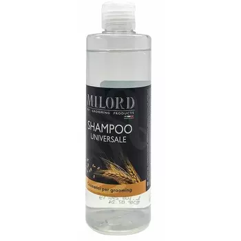 Milord Shampoo Universale шампунь "Пшеница" для собак и кошек, универсальный, с экстрактом пшеницы - 300 мл уход за шерстью для всех возрастов для всех пород Италия 1 уп. х 1 шт. х 0.3 кг