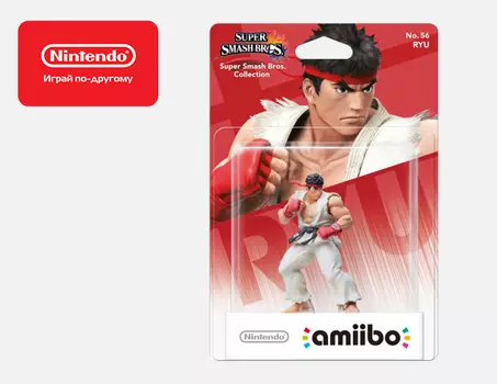 Фигурка amiibo Рю (коллекция Super Smash Bros.)
