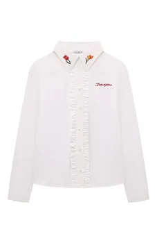 Хлопковая рубашка Dolce & Gabbana