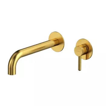Смеситель для раковины Whitecross Y brushed gold Y1215GLB