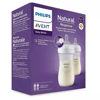 PHILIPS Набор из двух бутылочек для кормления Natural Response