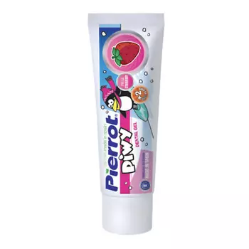 PIERROT Piwy Strawberry Gel Зубная паста-гель для детей с клубникой 75.0