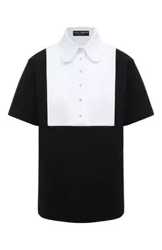 Хлопковое поло Dolce & Gabbana