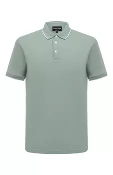 Хлопковое поло Giorgio Armani