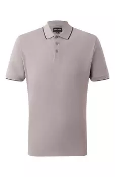 Хлопковое поло Giorgio Armani
