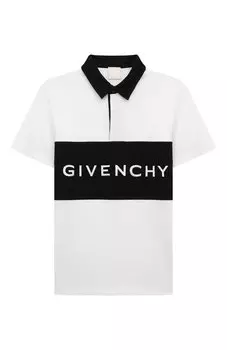 Хлопковое поло Givenchy
