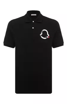 Хлопковое поло Moncler