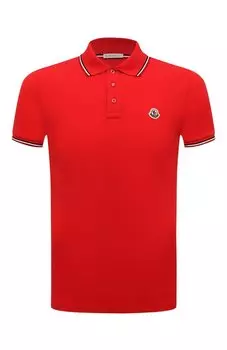 Хлопковое поло Moncler