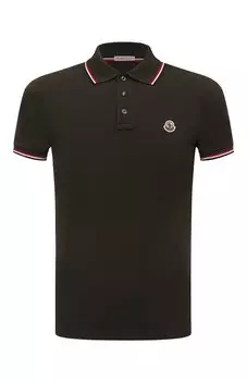 Хлопковое поло Moncler
