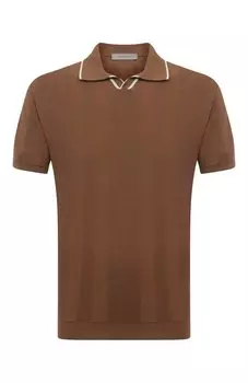 Хлопковое поло Corneliani