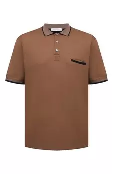 Хлопковое поло Cortigiani