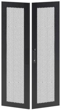 Дверь двустворчатая перфорированная DKC RBITCPMD1860 для IT-CQE 1800 x 600 RAL9005, "RAM Block"