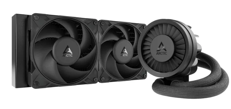 Система охлаждения жидкостная ARCTIC ACFRE00178A LGA1851/1700/AM4/AM5 (2*120mm, 600-3000rpm, 77CFM)