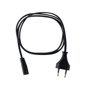 Кабель питания Filum FL-PC2.5-EU-C7-1M CEE 7/16- С7, 3х0.5мм, 220В, 2.5A, чёрный, 1м