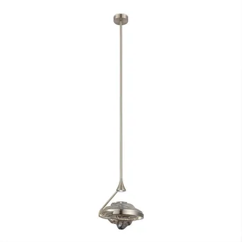 Светильник подвесной ST Luce Amara SL6115.103.01 Никель/Дымчато-Серый LED 1*19W 3000K