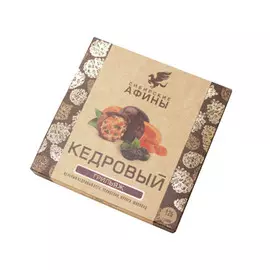 Кедровый грильяж Сибирские Афины с курагой 125 г