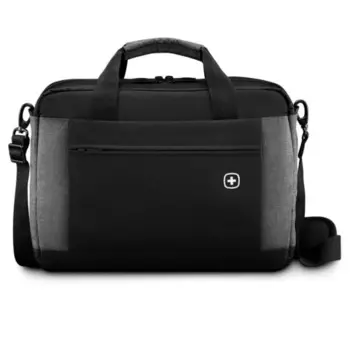 Сумка для ноутбука Wenger 16'', черный/серый, 43x9x31 см, 9 л