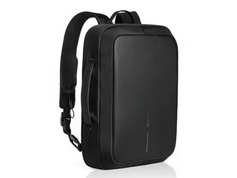 Сумка-рюкзак для ноутбука до 15,6 дюймов XD Design Bobby Bizz, черный (+ Антисептик-спрей для рук в подарок!)