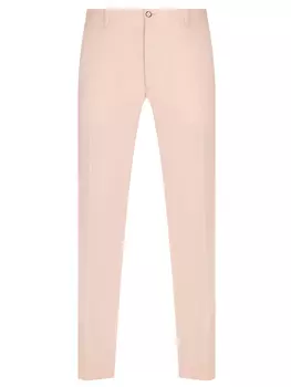 Брюки из хлопка и шелка CORNELIANI