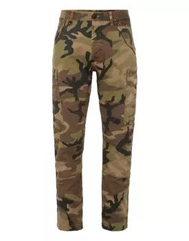 Брюки хлопковые PHILIPP PLEIN