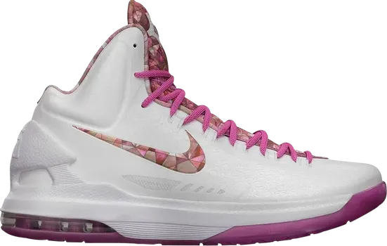 Кроссовки Nike KD 5 Premium 'Aunt Pearl', белый