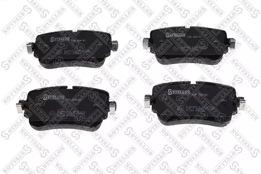 Тормозные колодки дисковые задняя ось STELLOX 689 028-SX