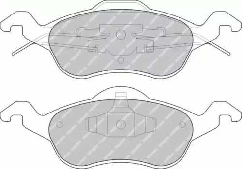 691 00=571967B !колодки дисковые п.\ Ford Focus 1.4i-2.0i/1.8TDi &16V 98>