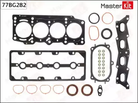 77BG282 Комплект прокладок ГБЦ FIAT 198.A1, 198.A4 MASTERKIT