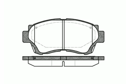 370 00 FDB868=224535 !колодки дисковые п.\ Toyota Camry 3.0 91-96/Celica 2.0 93-99