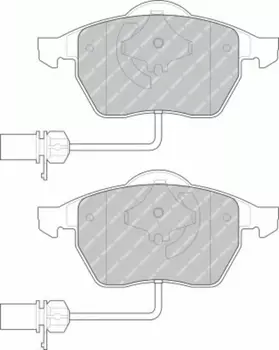 390 22=571982B !колодки дисковые п.\ Audi A6 1.8T/2.0/2.5TDi 97-02,VW Passat 1.6-2.5TDi 98>