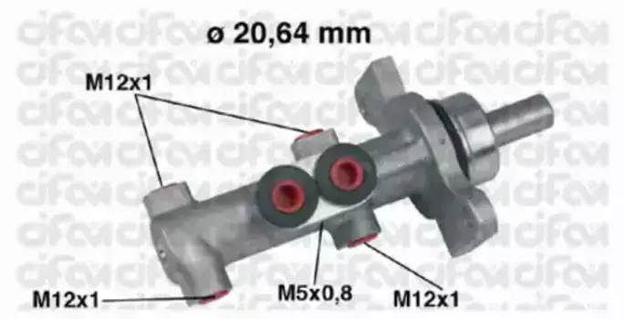 [4601L7] !гл. торм. цил. \Citroen C3/C2 1.1-1.6 &16V/1.4HDI 2.02> 202-422 CIFAM