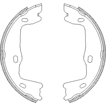 4651.00 347SBS=361174B=FSB227 !колодки барабанные ручника\ Opel Astra 1.8i-2.0GSi 91-98/Omega all