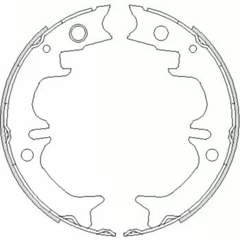4731.00 колодки барабанные ручника!\ Toyota Avensis/Camry/Carina/Celica 1.6-3.0i 91-06