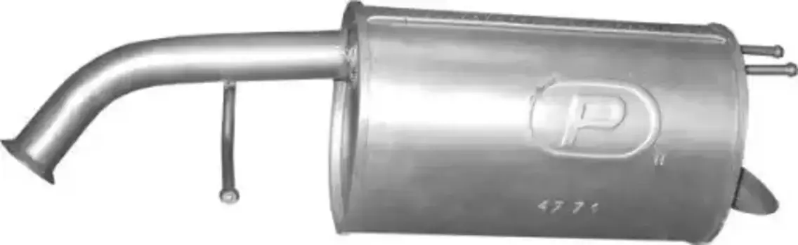47.71 АЛЮМ ГЛУШИТЕЛЬ, ПОЛЬША POLMOSTROW