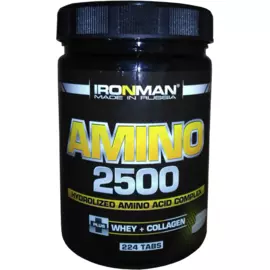 Аминокислотный комплекс Amino 2500, 224 таблетки, IRONMAN