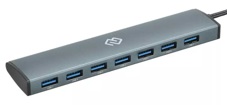 USB-концентратор DIGMA HUB-7U3.0-UC-G