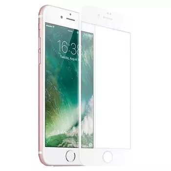 Защитное стекло для экрана Redline mObility белый для Apple iPhone 7 Plus 3D 1шт. (УТ000017613)