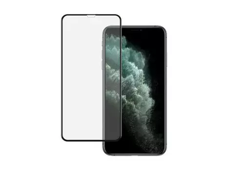 Защитное стекло для экрана Redline mObility черный для Apple iPhone 11 Pro Max 3D 1шт. (УТ000019257)