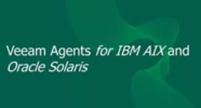 Veeam Agent for IBM AIX and Oracle Solaris