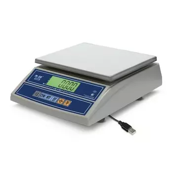 Весы MERCURY M-ER 326AFL-15.2 LCD с USB(COM)