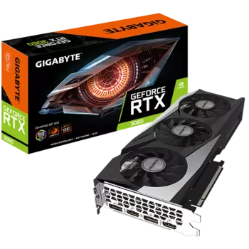 Видеокарта Gigabyte GeForce RTX 3060 12 ΓБ Retail