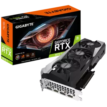 Видеокарта Gigabyte GeForce RTX 3070 Ti 8 ΓБ Retail