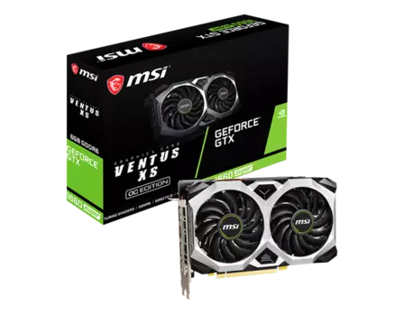 Видеокарта MSI GeForce GTX 1660 SUPER 6 ΓБ Retail