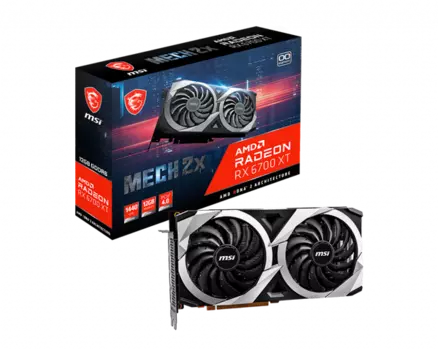 Видеокарта MSI Radeon RX 6700 XT 12 ΓБ
