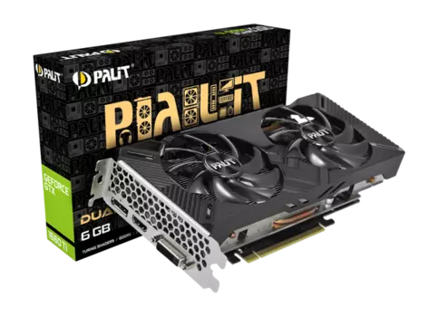 Видеокарта Palit GeForce GTX 1660 Ti 6 ΓБ Retail