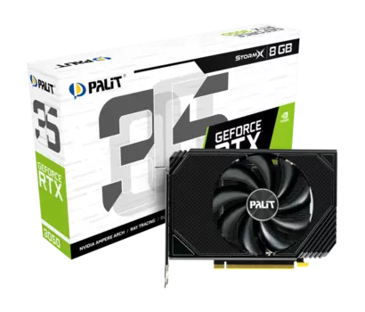 Видеокарта Palit GeForce RTX 3050 8 ΓБ Retail