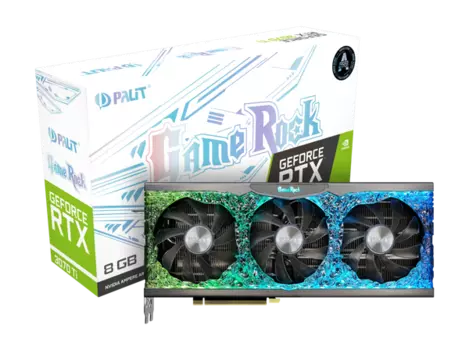 Видеокарта Palit GeForce RTX 3070 Ti 8 ΓБ Retail